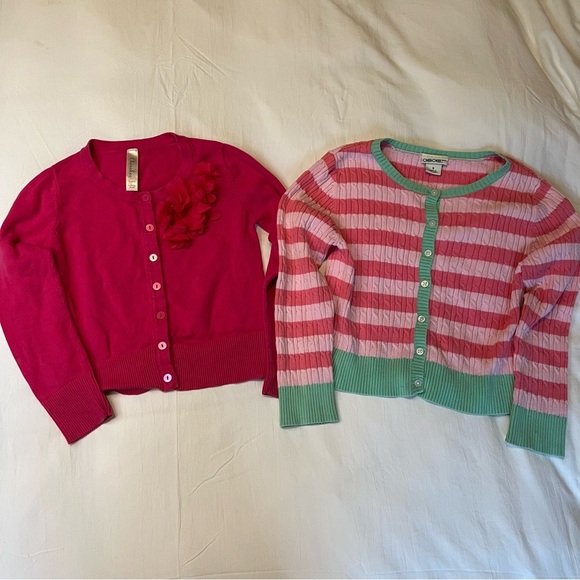 2 Cherokee Sweaters Kids Size Small - Picture 1 of 7